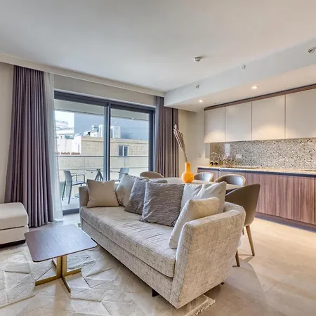 Apartmán Official Mercury 1br With Pool Access By 360 Estates Saint Julian's